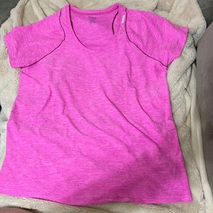 Women’s Reebok Athletic T-Shirt, Size XL, Pink